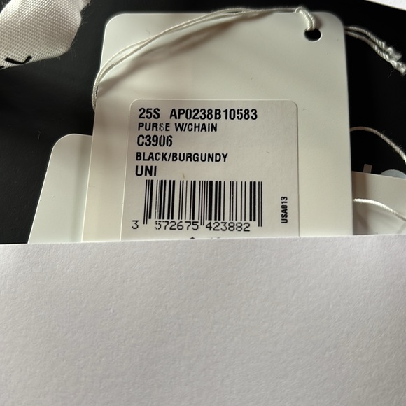 Chanel Black Quilted Leather Card Holder on Chain - Picture 12 of 13